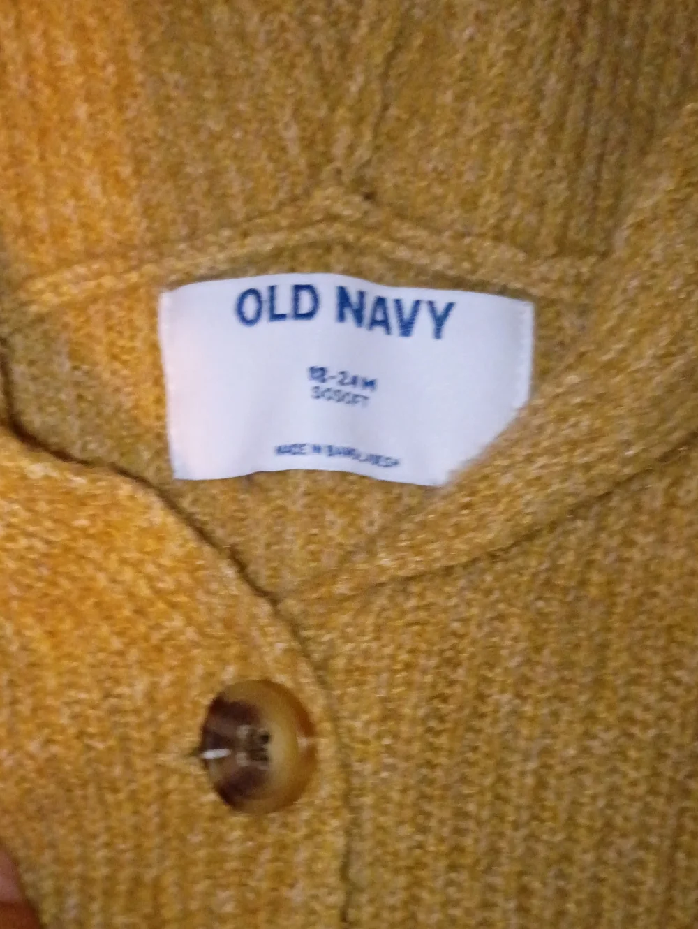 Old Navy Hooded Button-Front Kids Cardigan